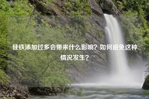 硅铁添加过多会带来什么影响？如何避免这种情况发生？