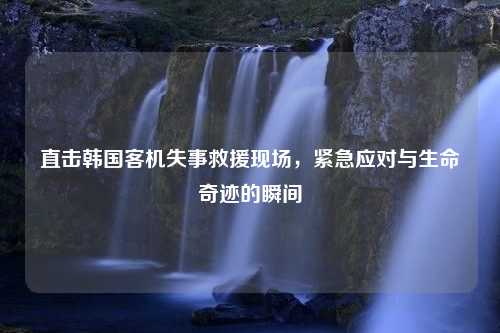 直击韩国客机失事救援现场，紧急应对与生命奇迹的瞬间