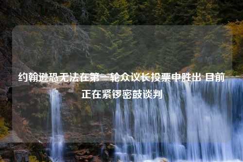 约翰逊恐无法在第一轮众议长投票中胜出 目前正在紧锣密鼓谈判